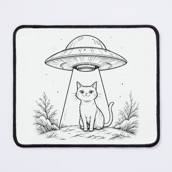 Item preview, Cat Abduction designed and sold by Ederson D'Mind.