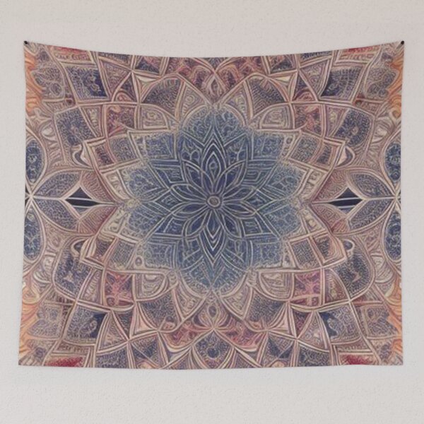 Item preview, pattern colorful mandala designed and sold by Only Good Vibes.