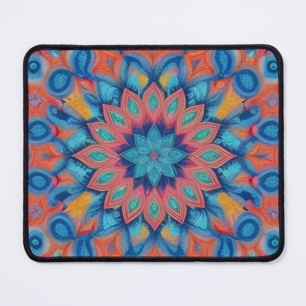 Item preview, pattern colorful mandala designed and sold by Only Good Vibes.