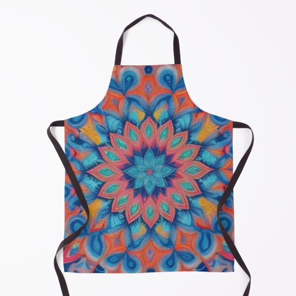 Item preview, pattern colorful mandala designed and sold by Only Good Vibes.