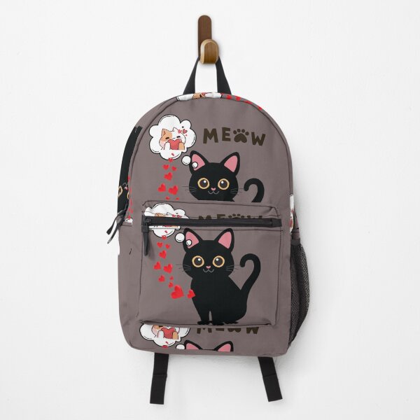 Item preview, Charming Black Cat in Love" stikers designed and sold by chaieb shoop.