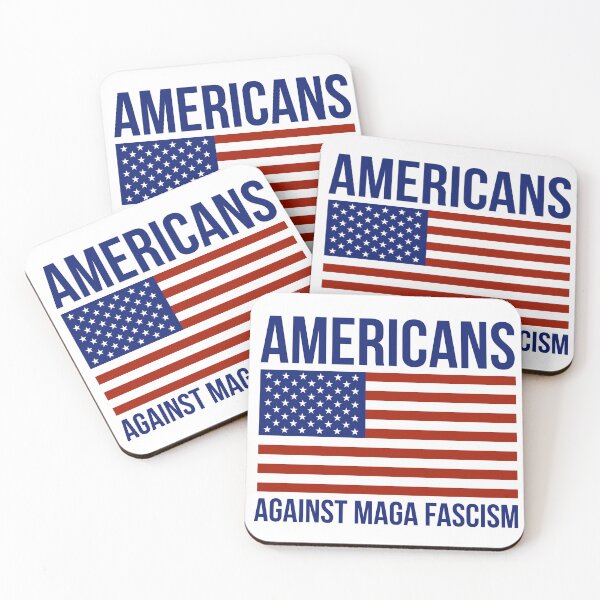 Item preview, Americans against MAGA fascism  designed and sold by Rachel the Artist .