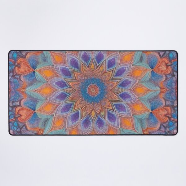 Item preview, pattern colorful mandala designed and sold by Only Good Vibes.