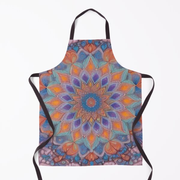 Item preview, pattern colorful mandala designed and sold by Only Good Vibes.