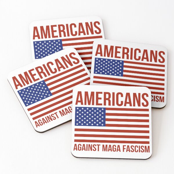 Item preview, Americans against MAGA fascism  designed and sold by Rachel the Artist .
