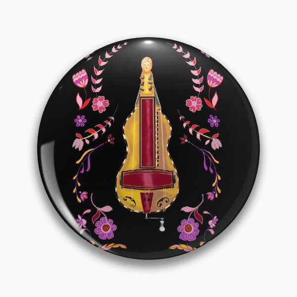 Item preview, Floral Hurdy-gurdy design designed and sold by inkle.