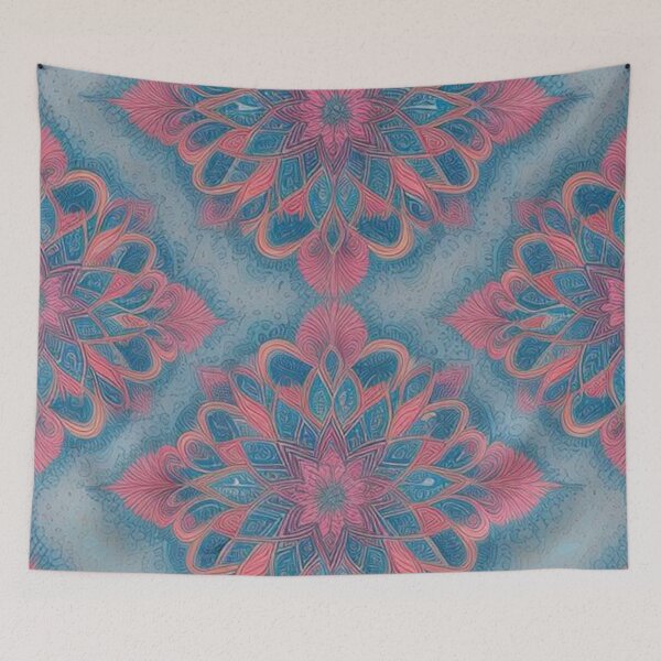 Item preview, pattern colorful mandala designed and sold by Only Good Vibes.