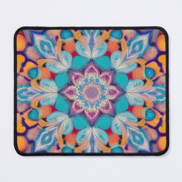 Item preview, pattern colorful mandala designed and sold by Only Good Vibes.