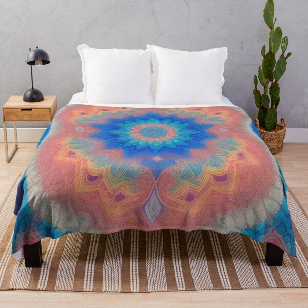 Item preview, pattern colorful mandala designed and sold by Only Good Vibes.