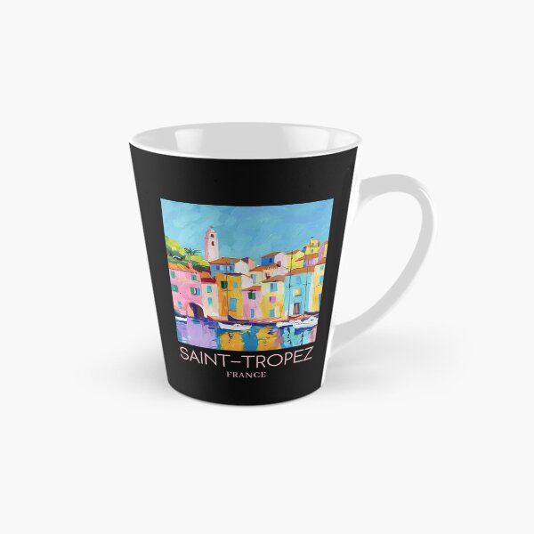 Item preview, A Pop Art Travel Print of Saint-Tropez - France  designed and sold by StudioRedKoala.