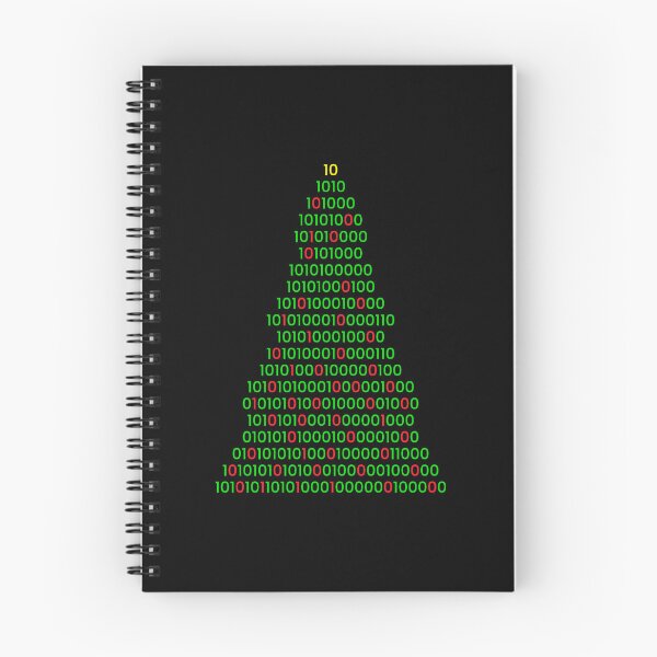 Item preview, Binary Christmas Tree Holiday Computer Programmer Coding designed and sold by Sinful Charm.