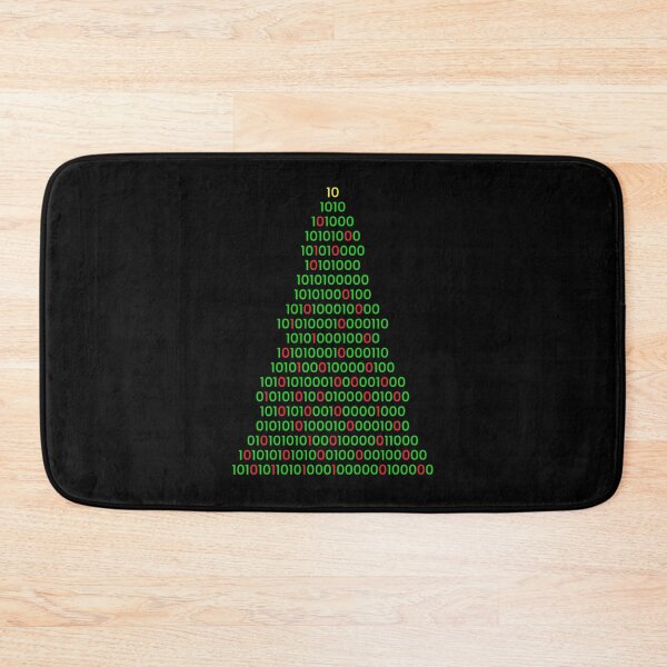 Item preview, Binary Christmas Tree Holiday Computer Programmer Coding designed and sold by Sinful Charm.