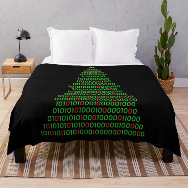 Item preview, Binary Christmas Tree Holiday Computer Programmer Coding designed and sold by Sinful Charm.