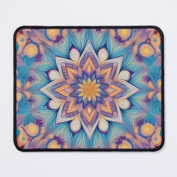 Item preview, pattern colorful mandala designed and sold by Only Good Vibes.