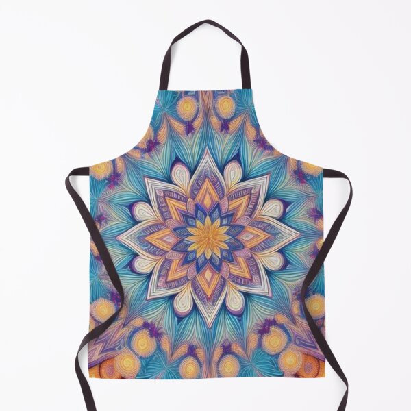 Item preview, pattern colorful mandala designed and sold by Only Good Vibes.