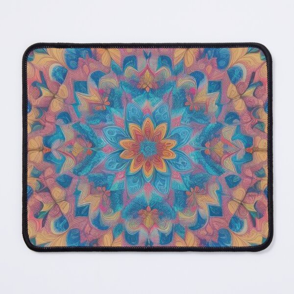 Item preview, pattern colorful mandala designed and sold by Only Good Vibes.