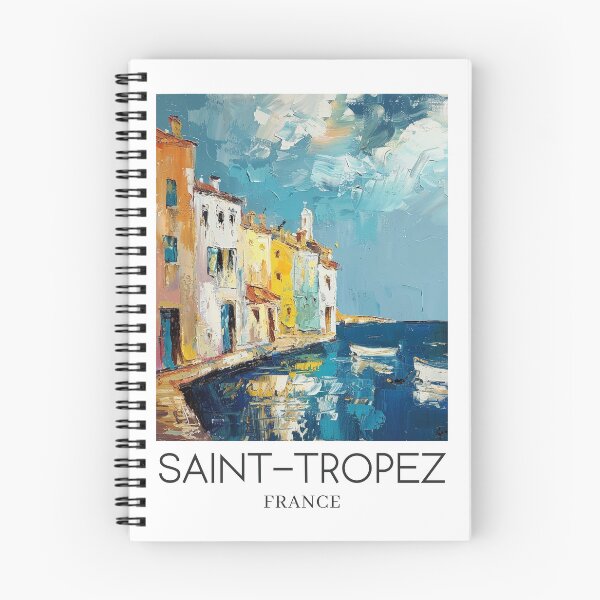 Item preview, A Pop Art Travel Print of Saint-Tropez - France  designed and sold by StudioRedKoala.