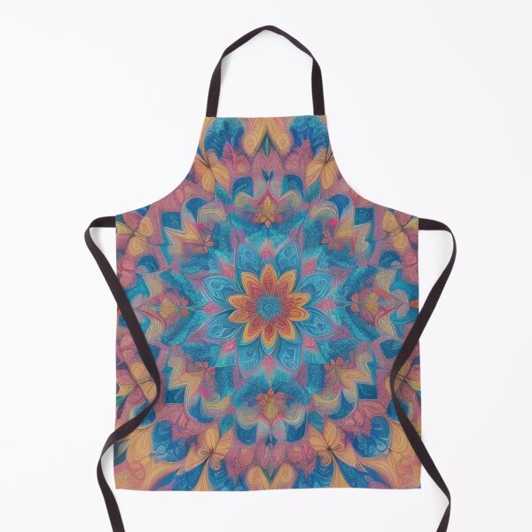 Item preview, pattern colorful mandala designed and sold by Only Good Vibes.