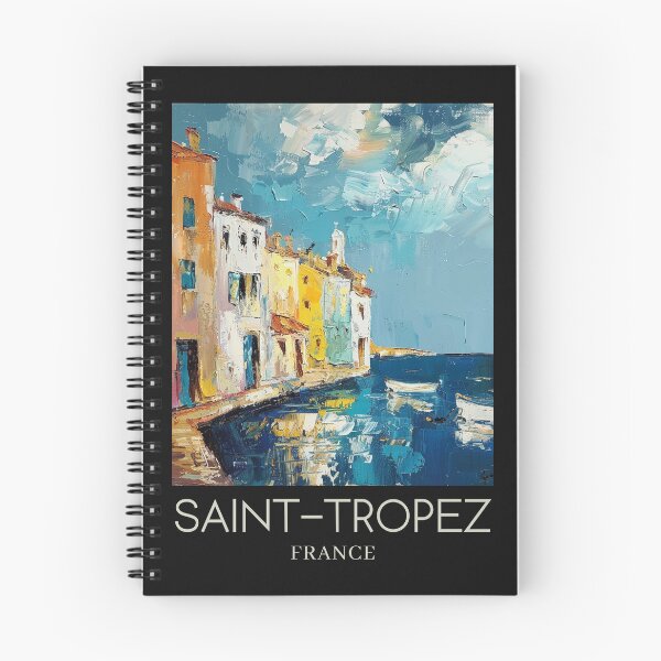 Item preview, A Pop Art Travel Print of Saint-Tropez - France  designed and sold by StudioRedKoala.