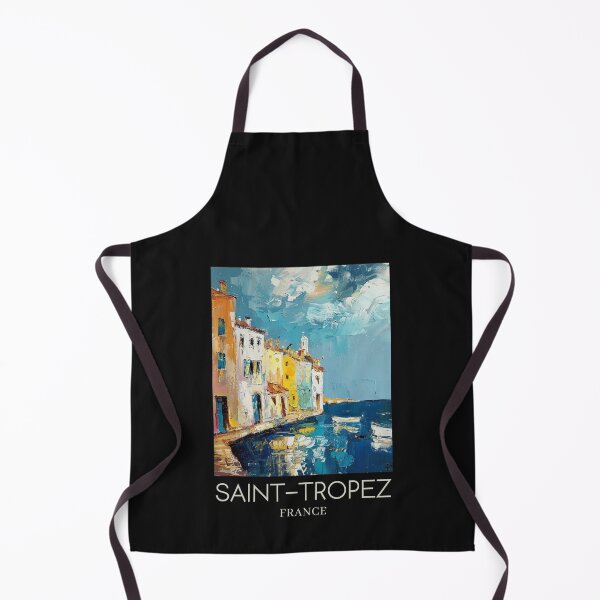 Item preview, A Pop Art Travel Print of Saint-Tropez - France  designed and sold by StudioRedKoala.