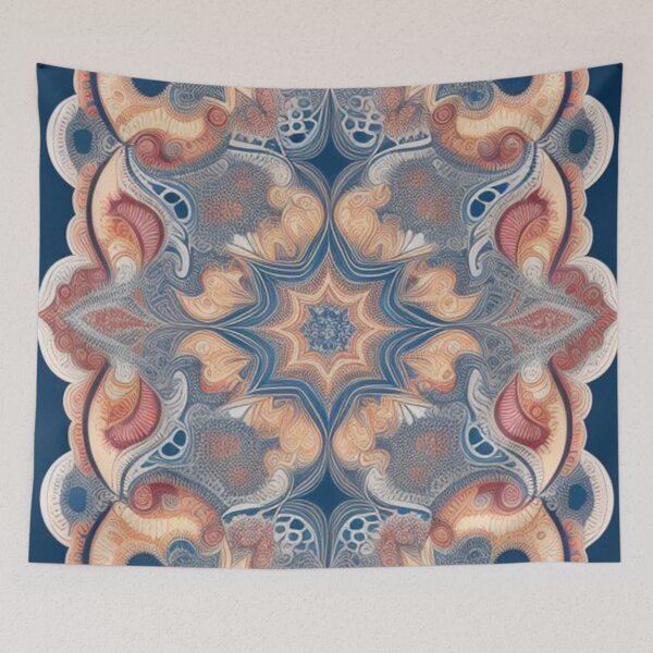 Item preview, pattern colorful mandala designed and sold by Only Good Vibes.
