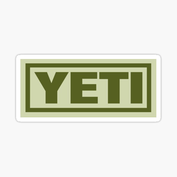 Artikel-Vorschau von Yeti coole Outdoor-Box mit Logo in grüner Armee, designt und verkauft von Kludoman.