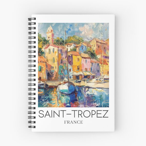 Item preview, A Pop Art Travel Print of Saint-Tropez - France  designed and sold by StudioRedKoala.