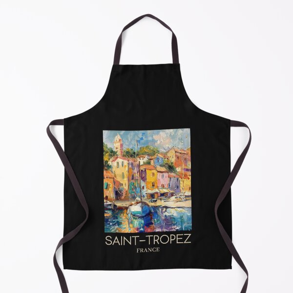 Item preview, A Pop Art Travel Print of Saint-Tropez - France  designed and sold by StudioRedKoala.