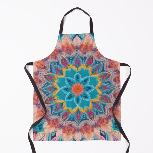 Item preview, pattern colorful mandala designed and sold by Only Good Vibes.