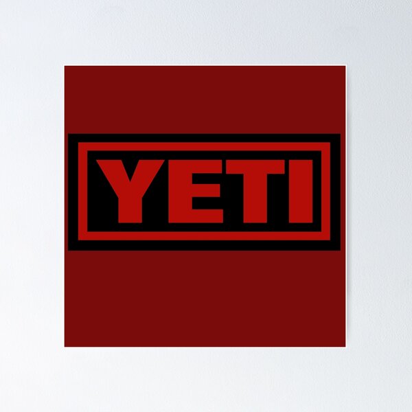 Item preview, Yeti cool outdoors box logo red designed and sold by Kludoman.