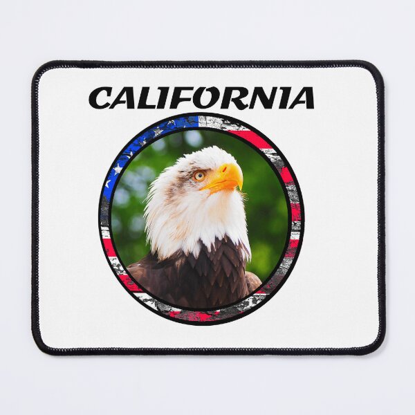 Item preview, California, Eagle designed and sold by GoodNRG Boutique .