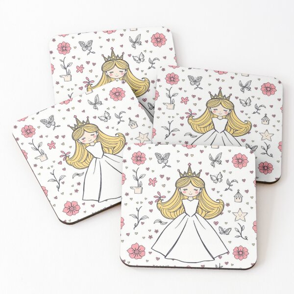 Item preview, Hand-Drawn Princess Pattern Design designed and sold by hjian8219.
