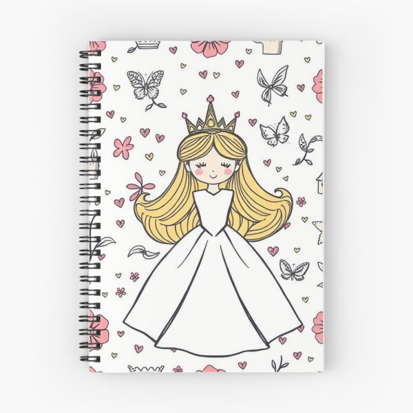 Item preview, Hand-Drawn Princess Pattern Design designed and sold by hjian8219.
