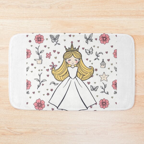 Item preview, Hand-Drawn Princess Pattern Design designed and sold by hjian8219.