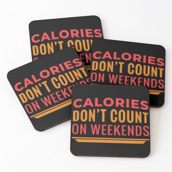 Item preview, Calories don't count on weekends designed and sold by haneen15.