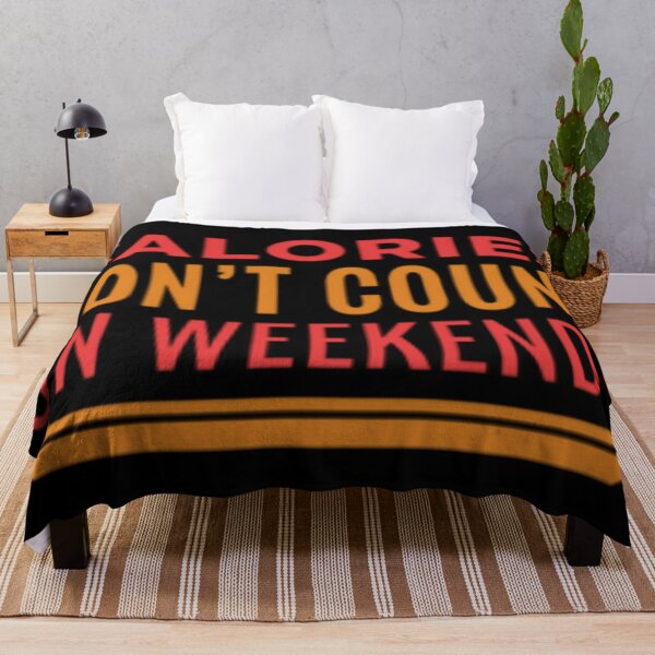 Item preview, Calories don't count on weekends designed and sold by haneen15.