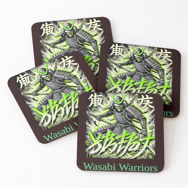 Item preview, Wasabi Warriors Japanese Spicy Condiment designed and sold by WearitToday.