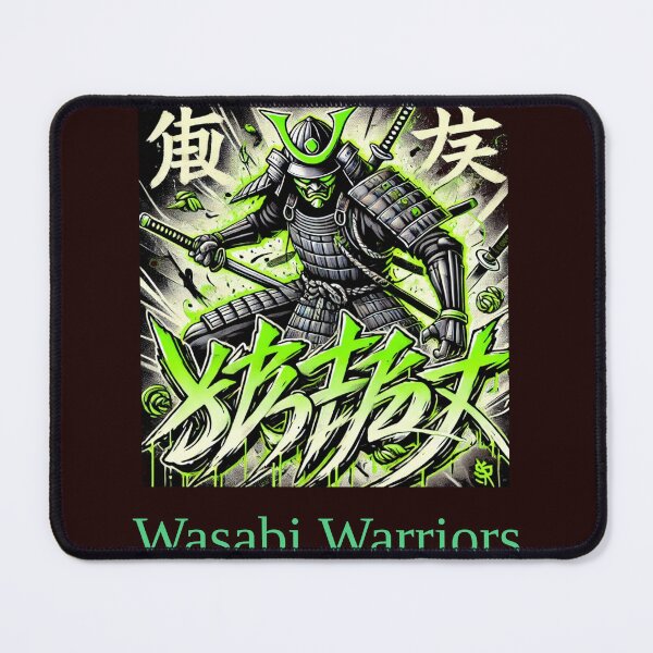Item preview, Wasabi Warriors Japanese Spicy Condiment designed and sold by WearitToday.