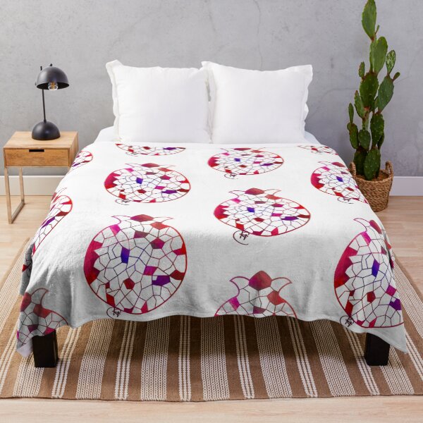 Item preview, Geometric Pomegranate Art designed and sold by Kalli Taub Art.