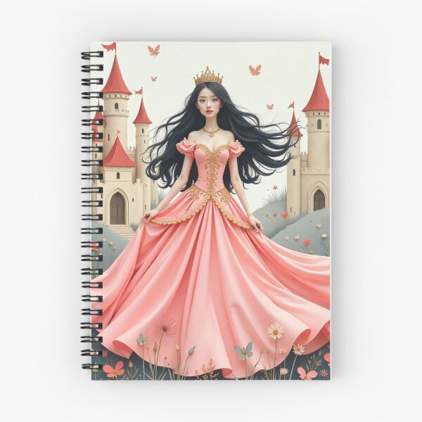 Item preview,  Hand-Drawn Princess Pattern Design designed and sold by hjian8219.