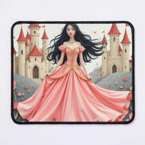 Item preview, Hand-Drawn Princess Pattern Design designed and sold by hjian8219.