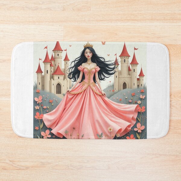 Item preview, Hand-Drawn Princess Pattern Design designed and sold by hjian8219.