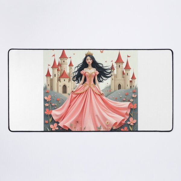 Item preview, Hand-Drawn Princess Pattern Design designed and sold by hjian8219.