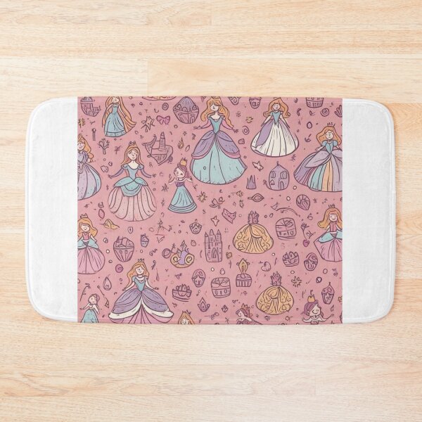 Item preview, Hand-Drawn Princess Pattern Design designed and sold by hjian8219.