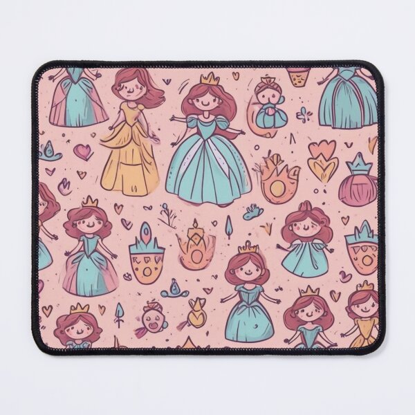 Item preview, Hand-Drawn Princess Pattern Design designed and sold by hjian8219.