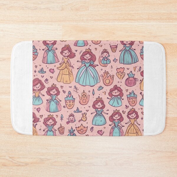 Item preview, Hand-Drawn Princess Pattern Design designed and sold by hjian8219.