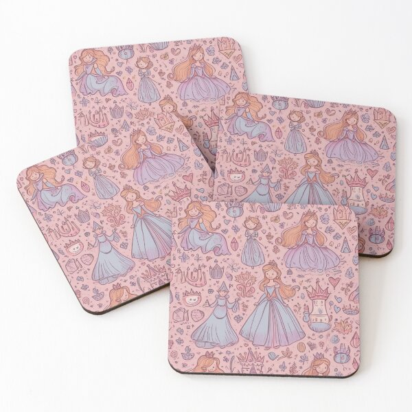 Item preview, Hand-Drawn Princess Pattern Design designed and sold by hjian8219.