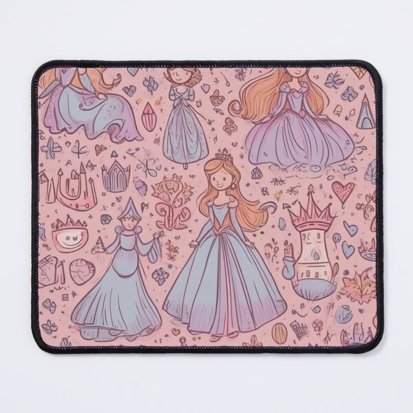 Item preview, Hand-Drawn Princess Pattern Design designed and sold by hjian8219.