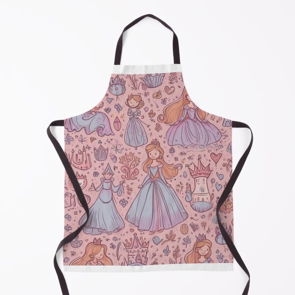 Item preview, Hand-Drawn Princess Pattern Design designed and sold by hjian8219.
