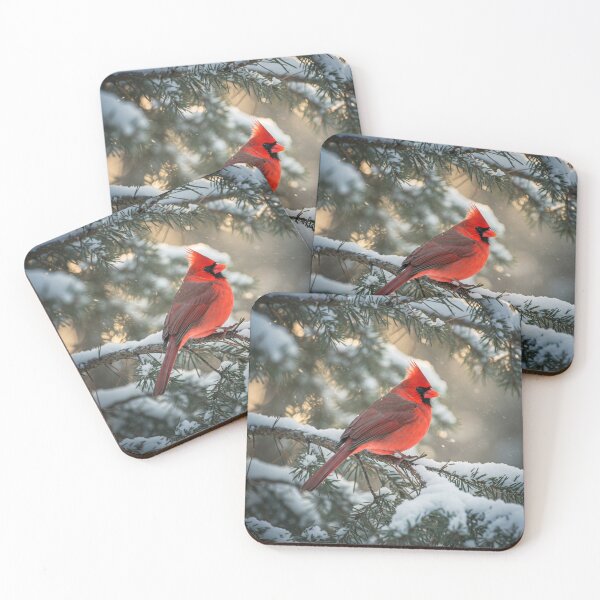 Item preview, Snowy Cardinal  designed and sold by Aisha  Hamza.